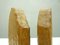 Anthroposophical Bookends in Oak, 1930s, Set of 2 5
