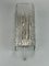Ice Glass Wall Sconce from Kalmar, 1970s, Image 9