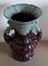Mid-Century Glazed Ceramic Vase with Handles, Germany, 1950s 2