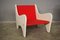 Red Armchairs, 1970, Set of 2 6