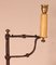 Wrought Iron Candleholder with Goatskin Lampshade 8