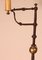 Wrought Iron Candleholder with Goatskin Lampshade 3