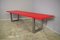 Table Craft en Sapin Brossé Rouge, 2000s 16