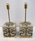 Italian Cement Table Lamps, 1920s, Set of 2 6