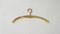 Vintage Brass Coat Hangers, 1970s, Set of 4 1