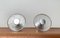 Vintage German Metal and Glass Coat Hooks from Schönbuch, 1970s, Set of 2, Image 4
