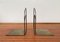 Mid-Century Art Deco Brass Bookends, Set of 2, Image 3