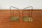 Mid-Century Art Deco Brass Bookends, Set of 2, Image 14