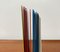 Fermalibri Mid-Century minimalisti in metallo colorato di Soennecken, Germania, anni '60, set di 16, Immagine 26