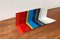 Mid-Century German Minimalist Colorful Metal Bookends from Soennecken, 1960s, Set of 16, Image 15