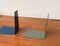 Mid-Century German Minimalist Colorful Metal Bookends from Soennecken, 1960s, Set of 16 24