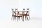 Italian Sculptural Ico Parisi Style Dining Table in Walnut and Marble, 1960 21