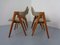 Compass Chairs in Teak by Kai Kristiansen for Sva Mobler, 1960s, Set of 4 11