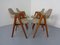 Compass Chairs in Teak by Kai Kristiansen for Sva Mobler, 1960s, Set of 4 9