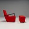 Neo Armchair and Footstool attributed to Alban-Sebastien Gilles for Ligne Roset, 2000s, Set of 2 2