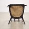 Italienische Vintage Stühle aus gebeiztem Buchenholz, 1950er, 6er Set 6