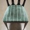 Italienische Vintage Stühle aus gebeiztem Buchenholz, 1950er, 6er Set 4