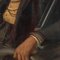 Artista italiano, ritratto maschile, XIX secolo, olio su tela, Immagine 5