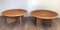 Tables Basses en Bois Style Audoux Minet, 1970s, Set de 2 1