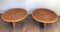 Tavoli bassi in legno nello stile di Audoux Minet, anni '70, set di 2, Immagine 12