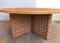 Mesas bajas de madera al estilo de Audoux Minet, años 70. Juego de 2, Imagen 8