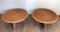 Low Wood Tables in the Style of Audoux Minet, 1970s, Set of 2 3