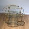 Neo-Classical Brass Trolley from Maison Jansen, 1940s 4