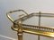 Neo-Classical Brass Trolley from Maison Jansen, 1940s 6