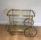 Neo-Classical Brass Trolley from Maison Jansen, 1940s 2
