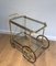 Neo-Classical Brass Trolley from Maison Jansen, 1940s 1