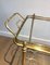 Neo-Classical Brass Trolley from Maison Jansen, 1940s 5