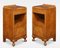 Walnut Bedside Cabinets, 1890s, Set of 2 1