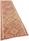 Multicolor Boho Kilim Runner Rug 2