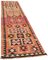 Multicolor Boho Kilim Runner Rug, Image 2