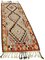 Multicolor Boho Kilim Runner Rug 2