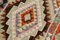 Multicolor Boho Kilim Runner Rug, Image 5
