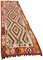 Multicolor Boho Kilim Runner Rug 2