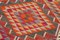 Multicolor Boho Kilim Runner Rug, Image 5
