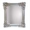 Neo-Classical Regency Hand-Carved Silvered Wooden Mirror, Spain, 1970s, Image 1