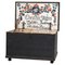 Large 19th Century Swedish Painted Hope Chest 9