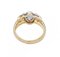 18 Karat Yellow and White Gold Ring with Diamonds, 1970s 3