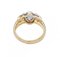 Ring aus 18 Karat Gelb- und Weißgold mit Diamanten, 1970er 3