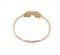 18 Karat Gelbgold Armband mit Rubin und Diamanten, 1970er 3