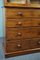 Antique 19th-Century Mahogany Wooden Bookcase 11