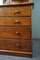 Antique 19th-Century Mahogany Wooden Bookcase, Image 12