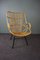Rattan Armchair with Highback and Armrests from Rohé Noordwolde 1