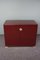 Vintage French Red Cabinet from Pierre Vandel, Paris, 1970s 3