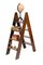 Victorian Mahogany Step Ladder, Image 2