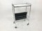 Vintage German Mini Bar Cart with Magazine Rack from Voss, 1970s 5