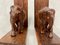 Rosewood Bookend with Elephant, Set of 2 6